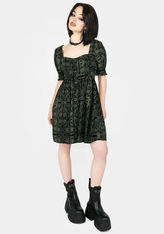 Fianna Button Front Mini Dress sold by Disturbia