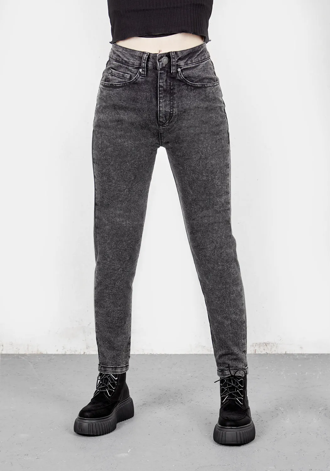 Black Hole Sun Slim Fit Jean sold by Disturbia product image thumbnail 3