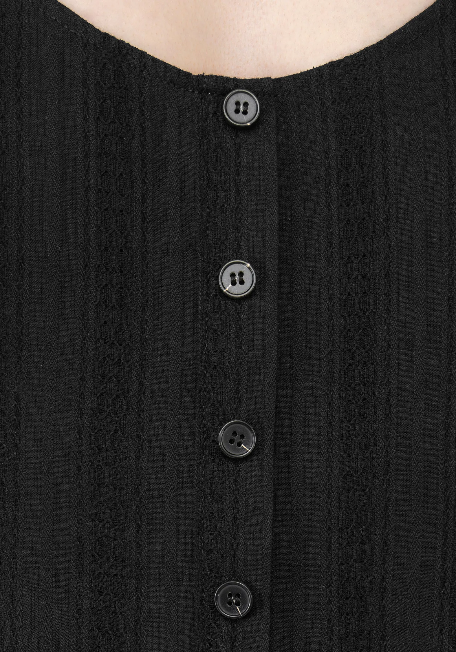 Gorse Cotton Puff Sleeve Blouse Top sold by Disturbia product image thumbnail 2