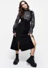 Valar Lace Up Midi Pinafore Dress sold by Disturbia