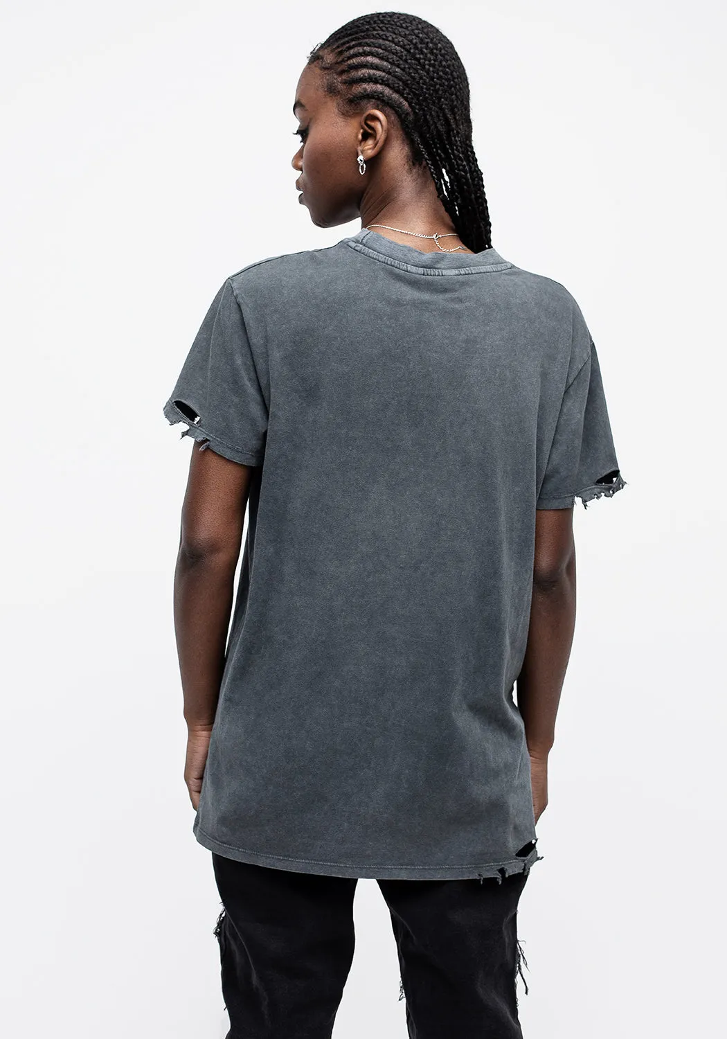 Wolfsbane Distressed Tee sold by Disturbia product image thumbnail 4