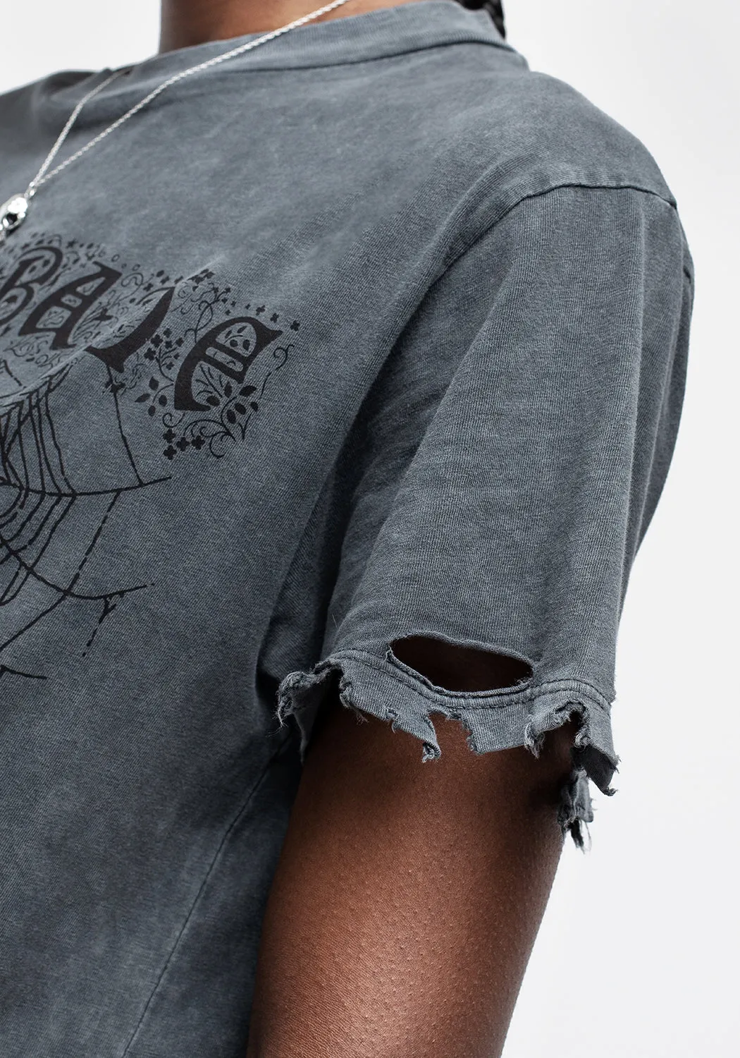 Wolfsbane Distressed Tee sold by Disturbia product image thumbnail 3