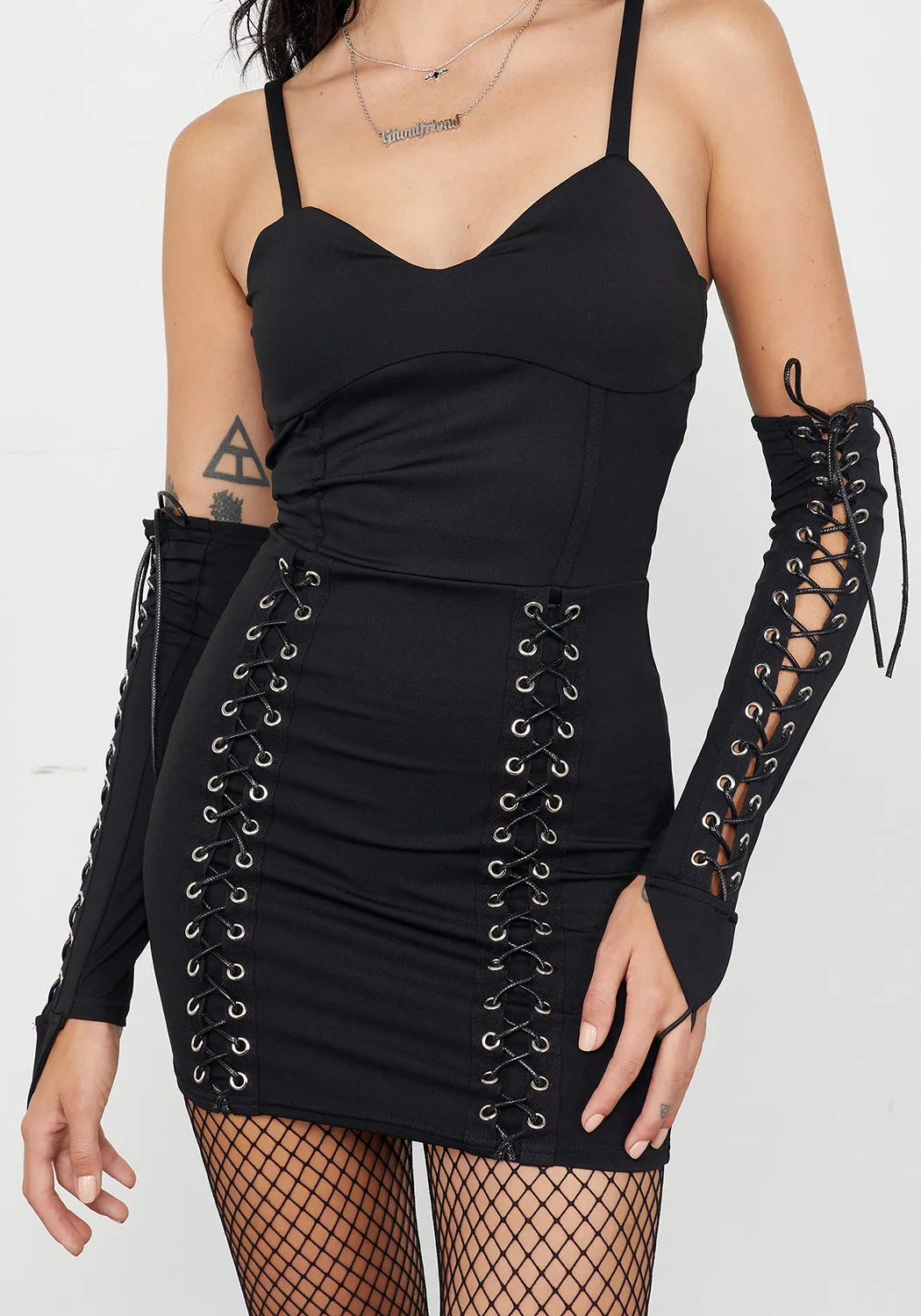 Maddy Corset Jersey Dress sold by Disturbia product image thumbnail 2