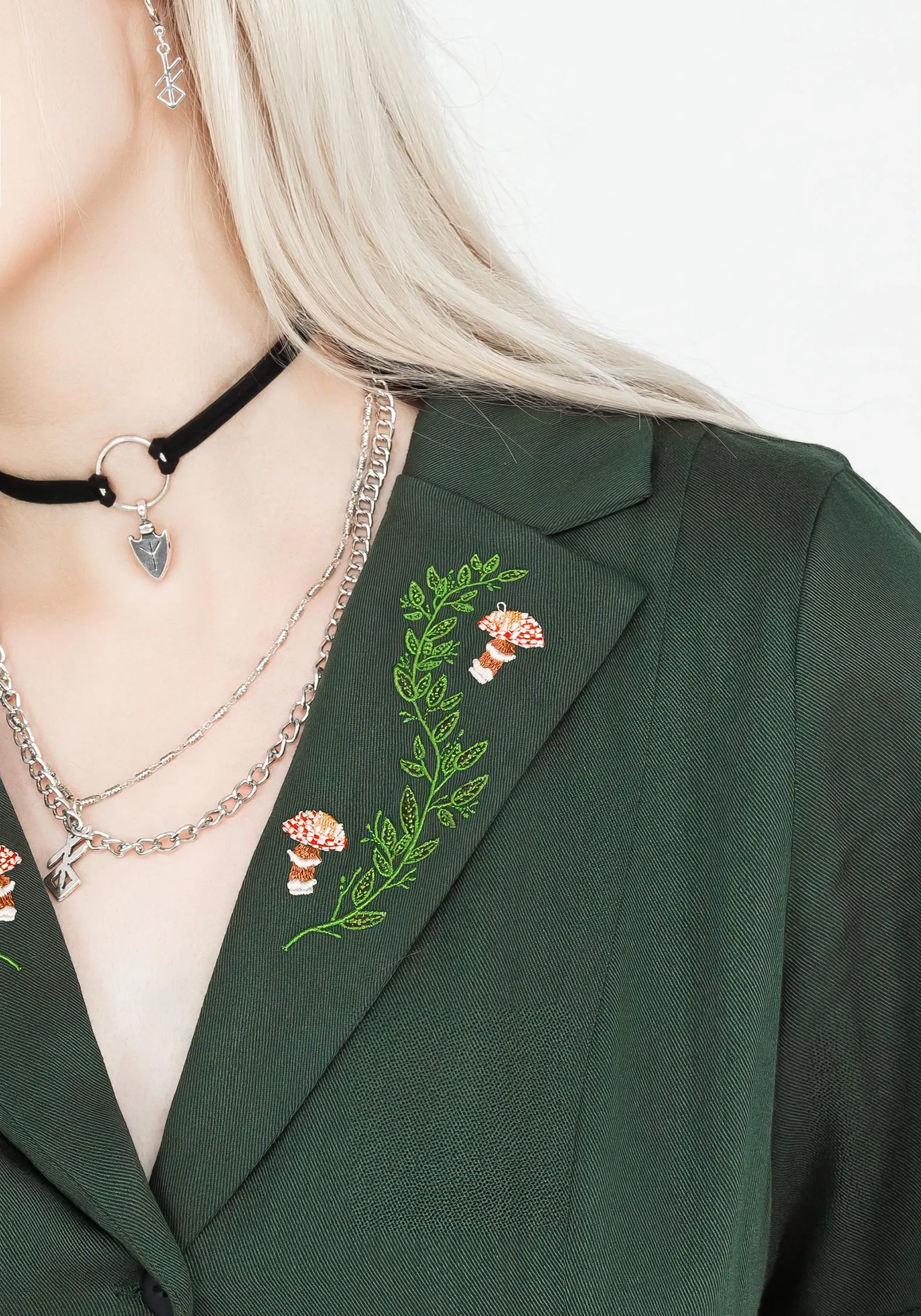 Fable Button Up Mini Shirt Dress sold by Disturbia product image thumbnail 2