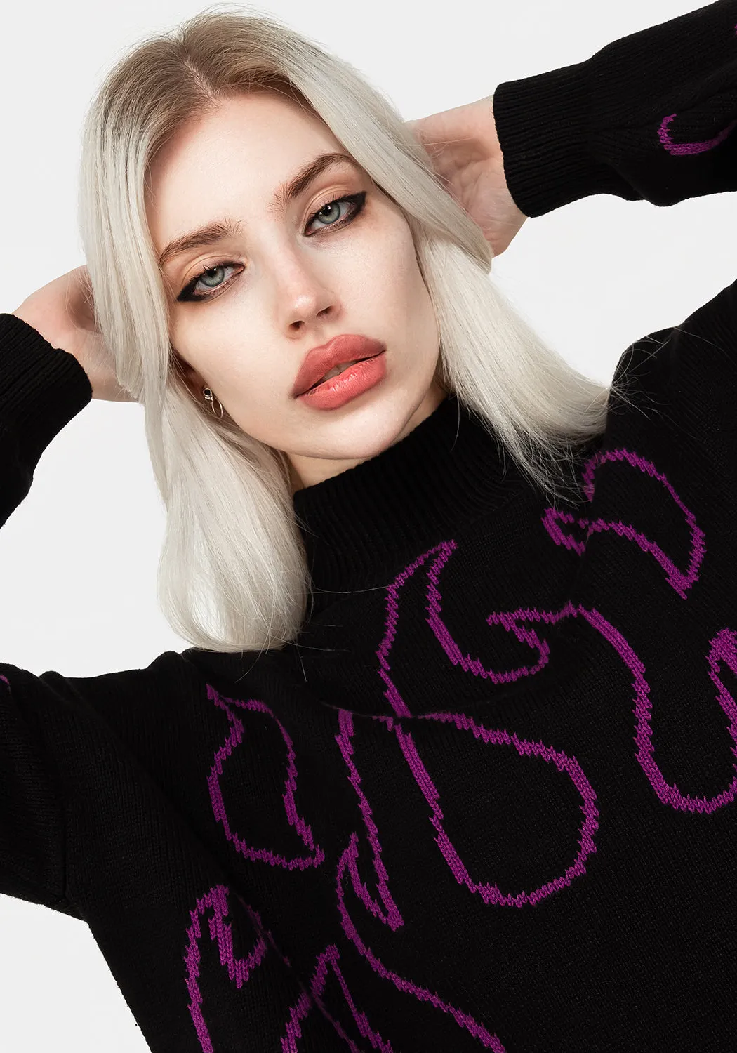 Blaze Jumper - Purple sold by Disturbia product image thumbnail 2