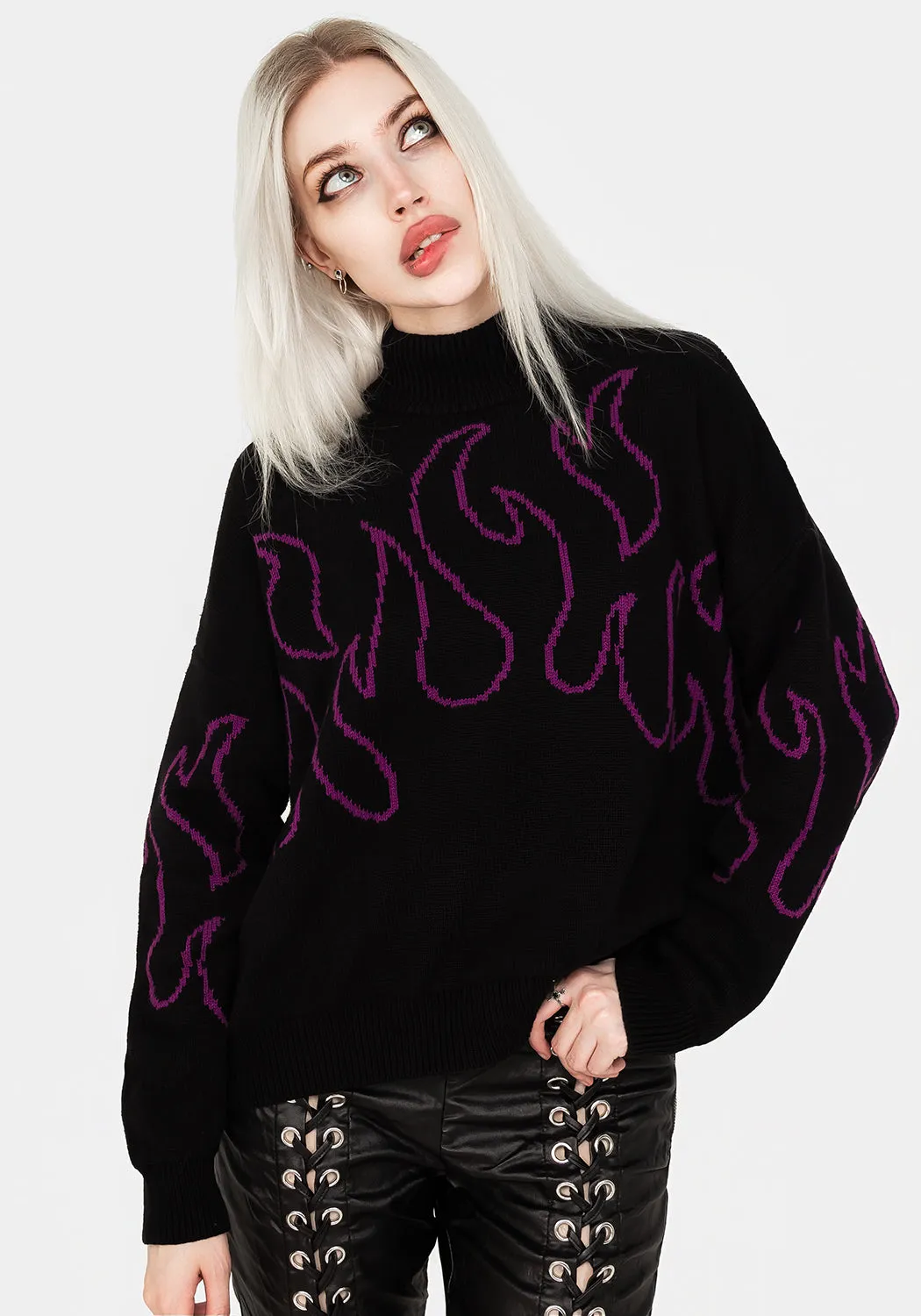 Blaze Jumper - Purple sold by Disturbia