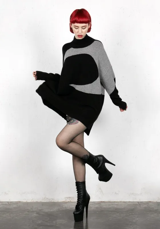 Luna Longline Jumper sold by Disturbia