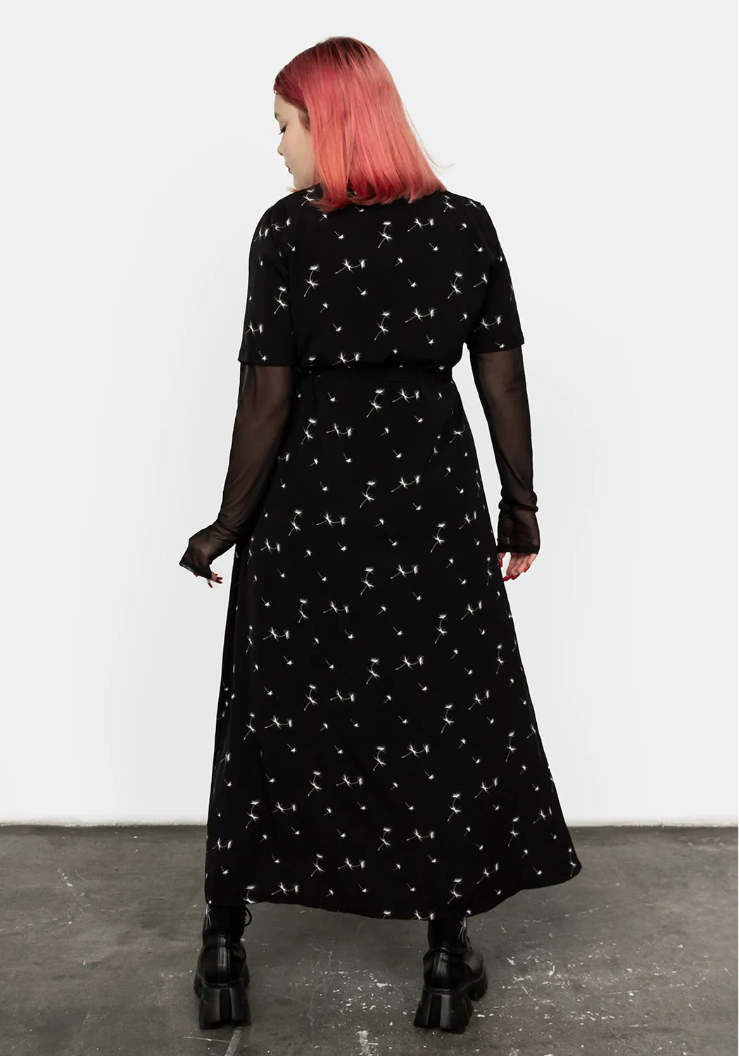 Blithe Maxi Wrap Floral Dress sold by Disturbia product image thumbnail 4