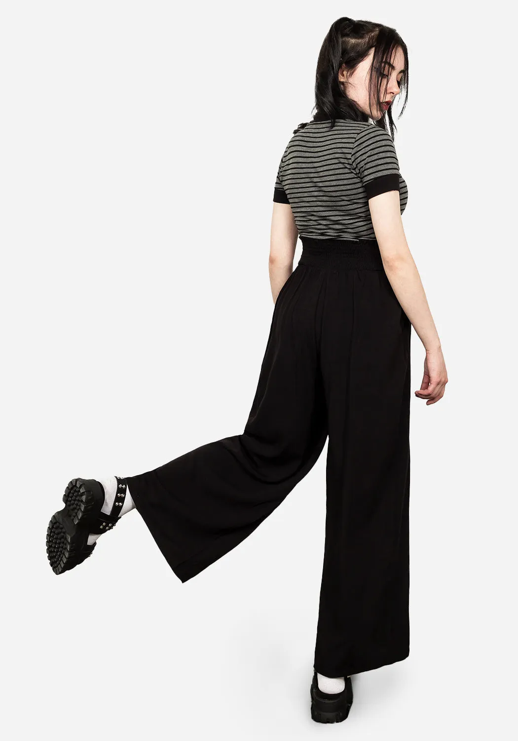 Dusk Flowy Trousers sold by Disturbia product image thumbnail 3