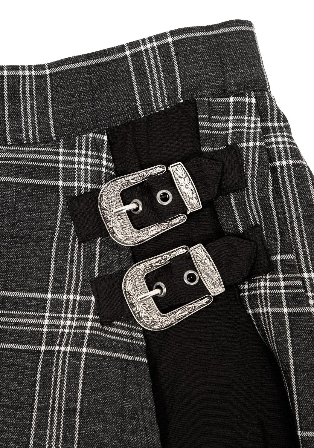 Loki Buckled Mini Skirt sold by Disturbia product image thumbnail 5