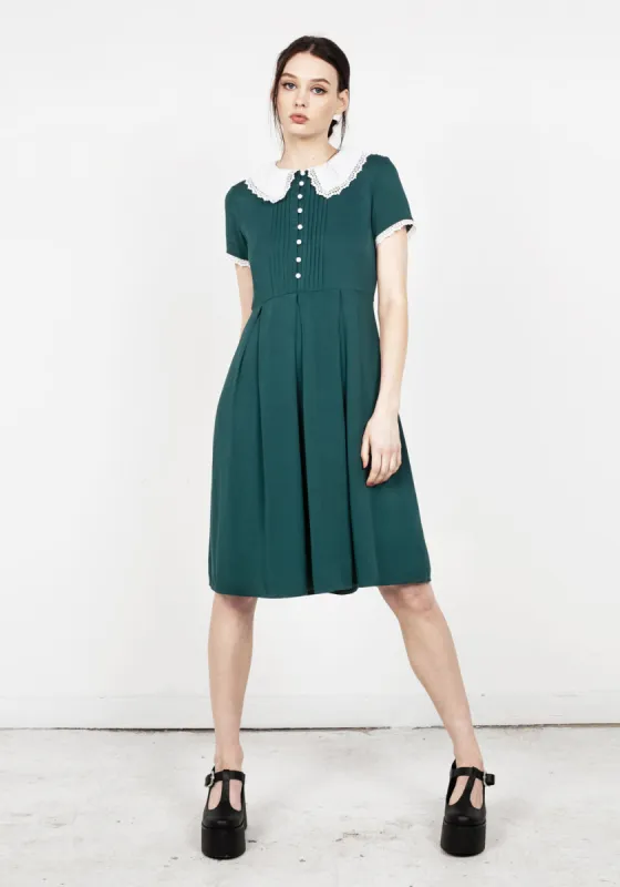 Sabbath Dress - Forest Green sold by Disturbia