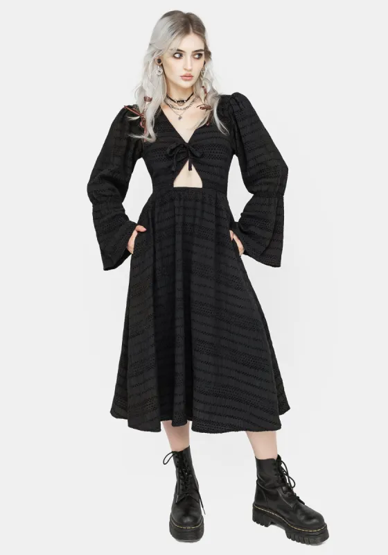 Bathsheba Cutout Midi Dress sold by Disturbia