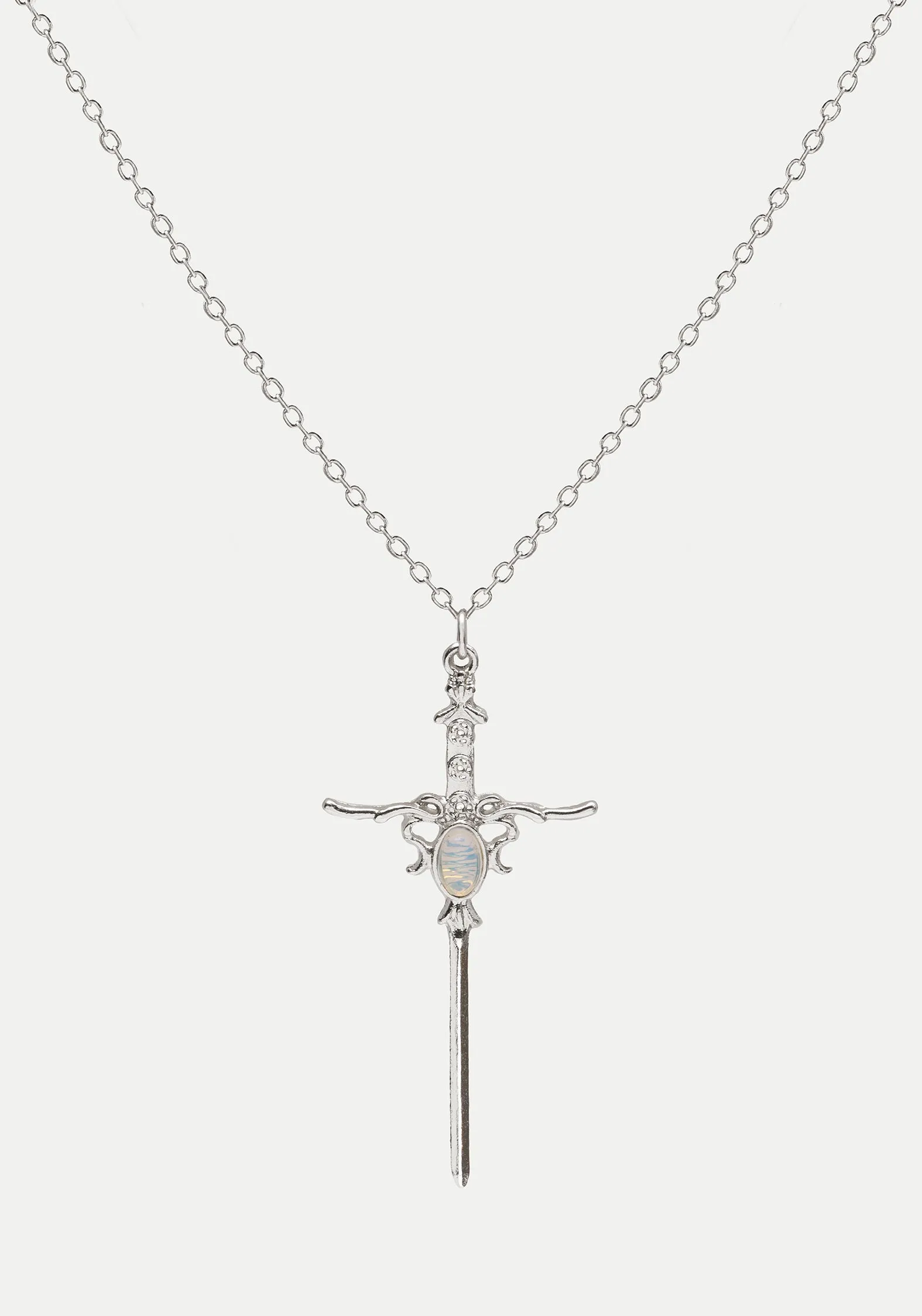 Galatine Opal Sword Necklace sold by Disturbia product image thumbnail 3