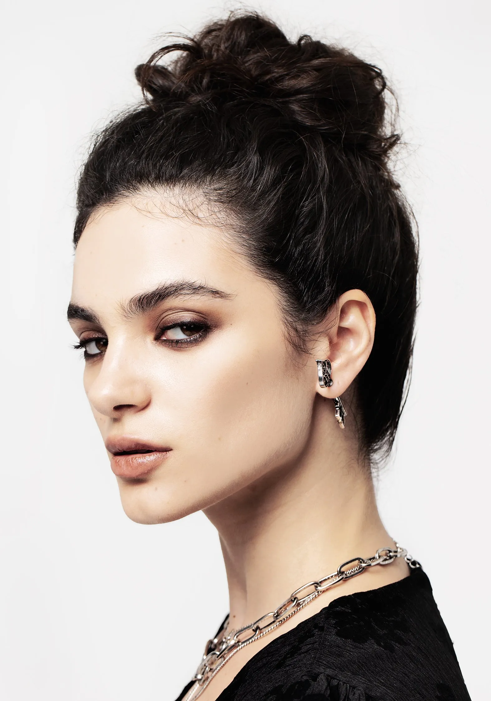 Claustrum Gothic Key Earrings sold by Disturbia product image thumbnail 5