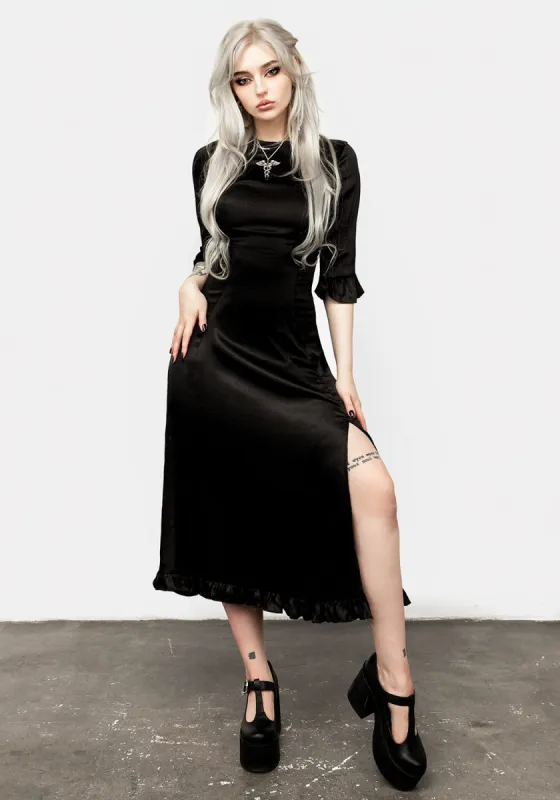 Ghoulfriend Midaxi Dress sold by Disturbia
