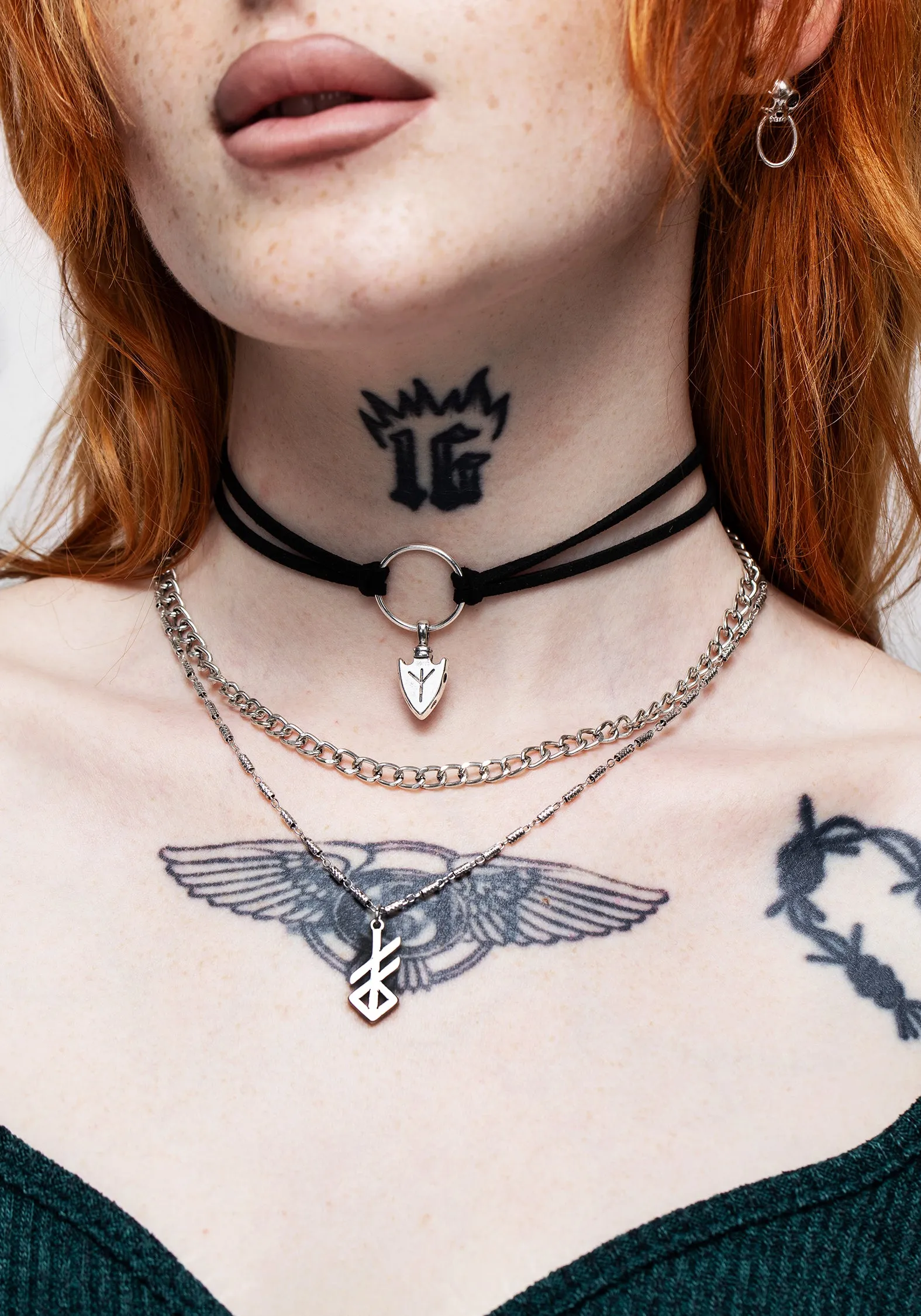 Brunnhilde Layered Necklace sold by Disturbia
