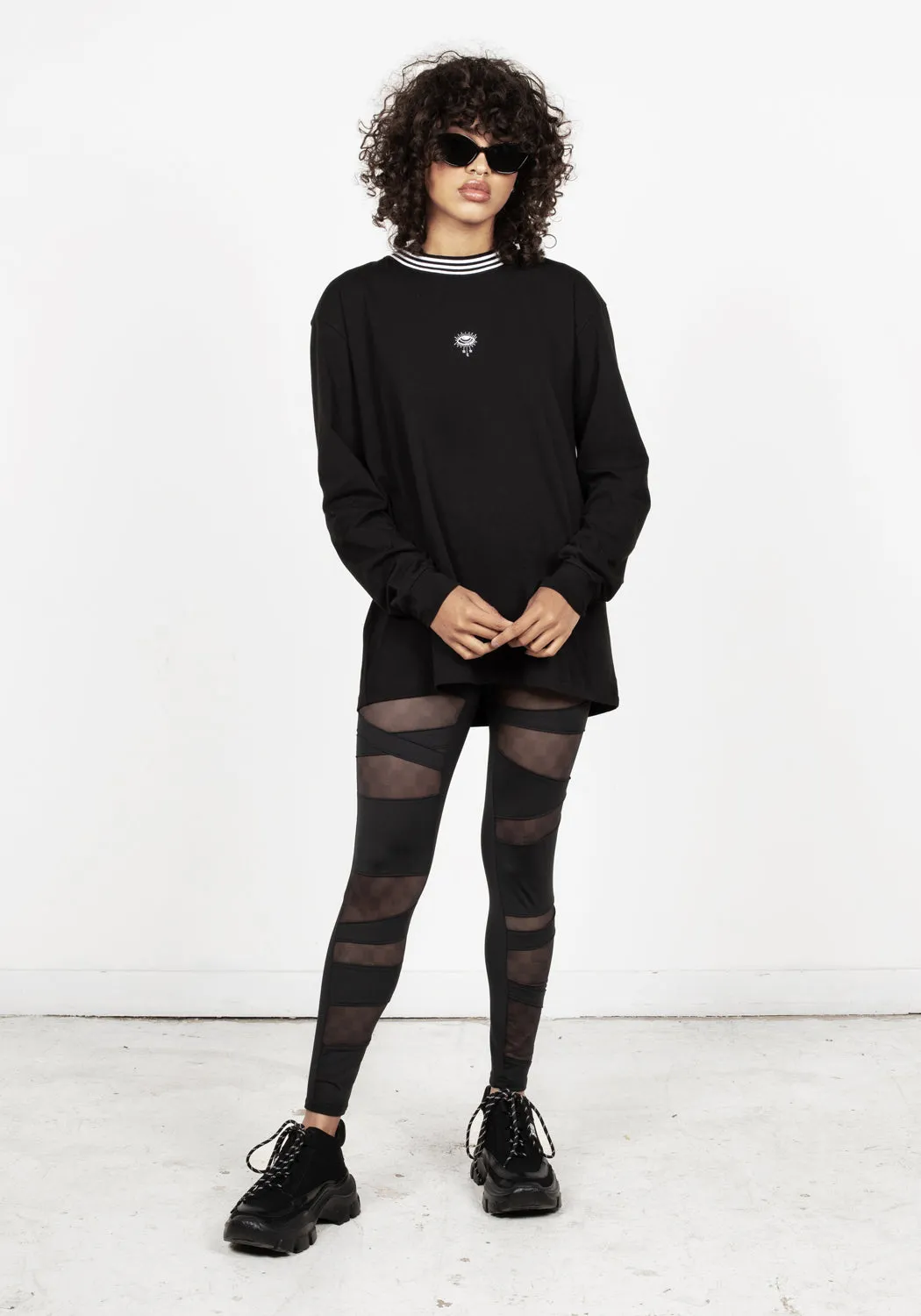 Monica Long Sleeve T-shirt sold by Disturbia product image thumbnail 3
