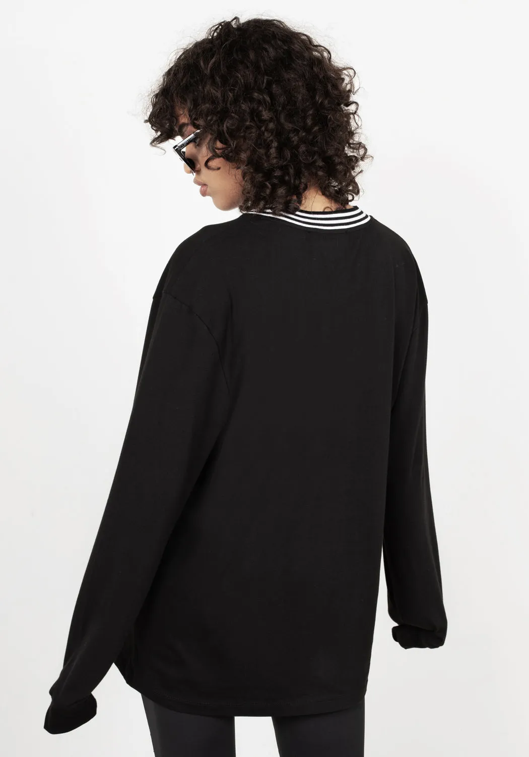 Monica Long Sleeve T-shirt sold by Disturbia product image thumbnail 4