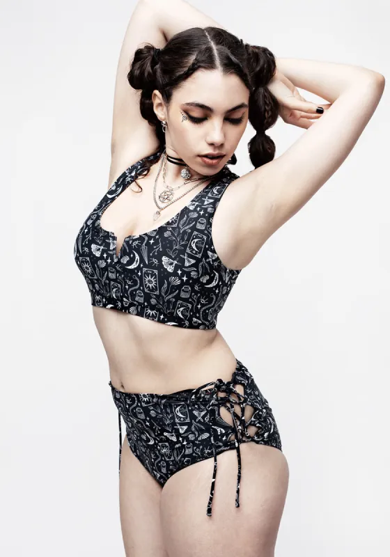 Craft High Waisted Bikini Briefs sold by Disturbia