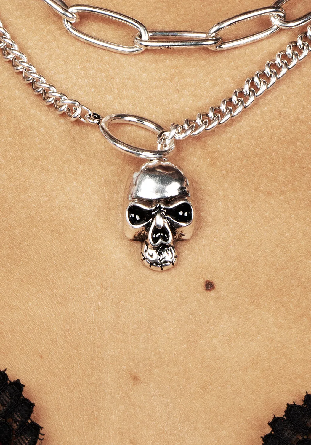 Corporeal Multichain Necklace sold by Disturbia product image thumbnail 3