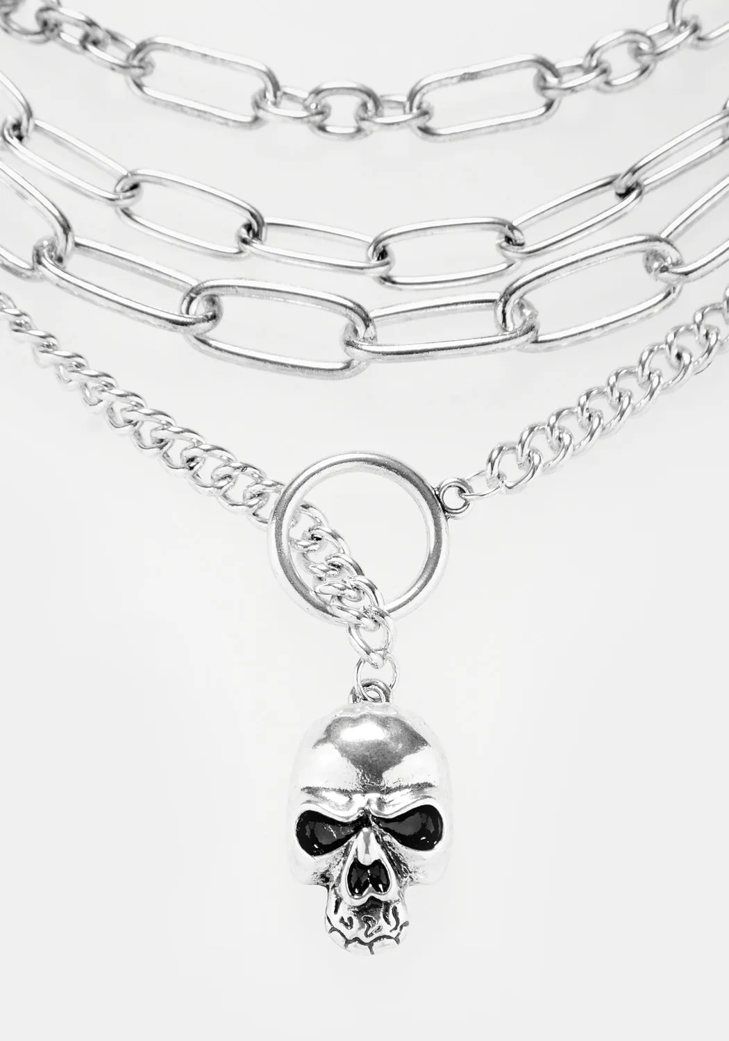 Corporeal Multichain Necklace sold by Disturbia product image thumbnail 2