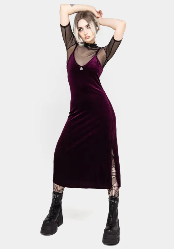 WINONA MIDI SLIP DRESS sold by Disturbia