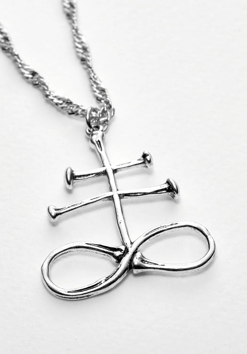 LEVIATHAN BONE CROSS NECKLACE sold by Disturbia product image thumbnail 5