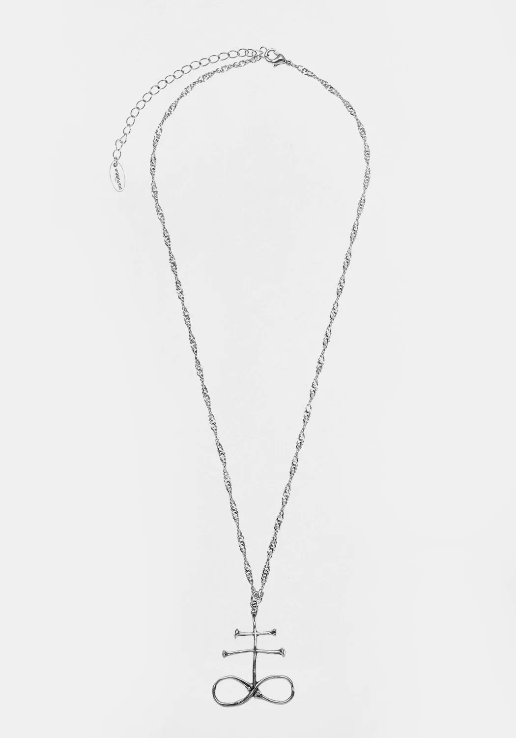 LEVIATHAN BONE CROSS NECKLACE sold by Disturbia product image thumbnail 3