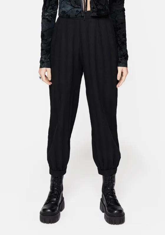 Mayhem Cotton Balloon Leg Trousers sold by Disturbia