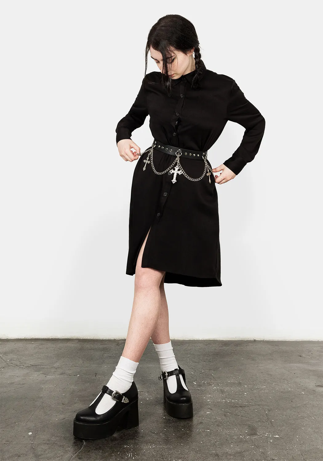 LAMENT STUDDED WAIST BELT sold by Disturbia product image thumbnail 3