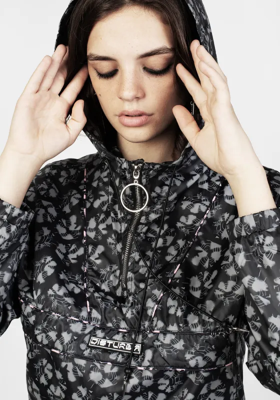 Electra Crop Anorak Jacket sold by Disturbia
