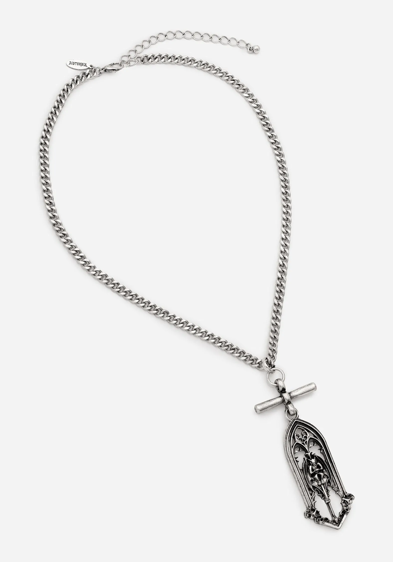 Gargoyle Gothic Pendant Necklace sold by Disturbia product image thumbnail 5