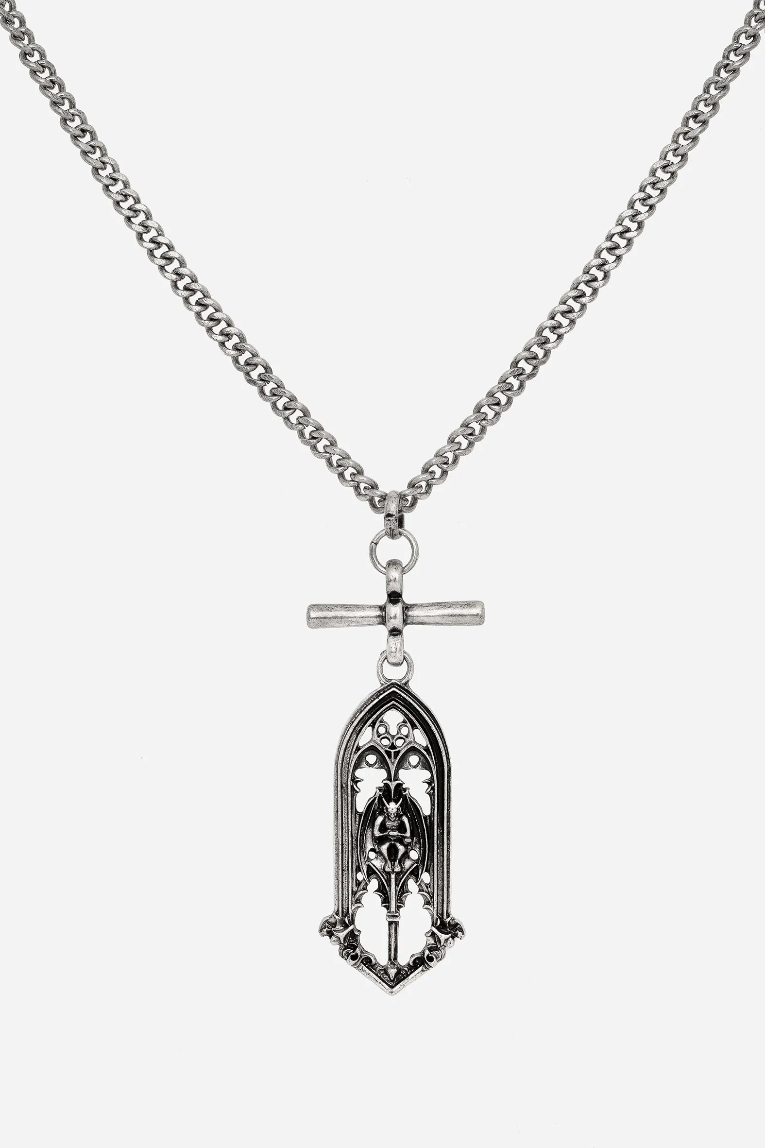 Gargoyle Gothic Pendant Necklace sold by Disturbia product image thumbnail 4