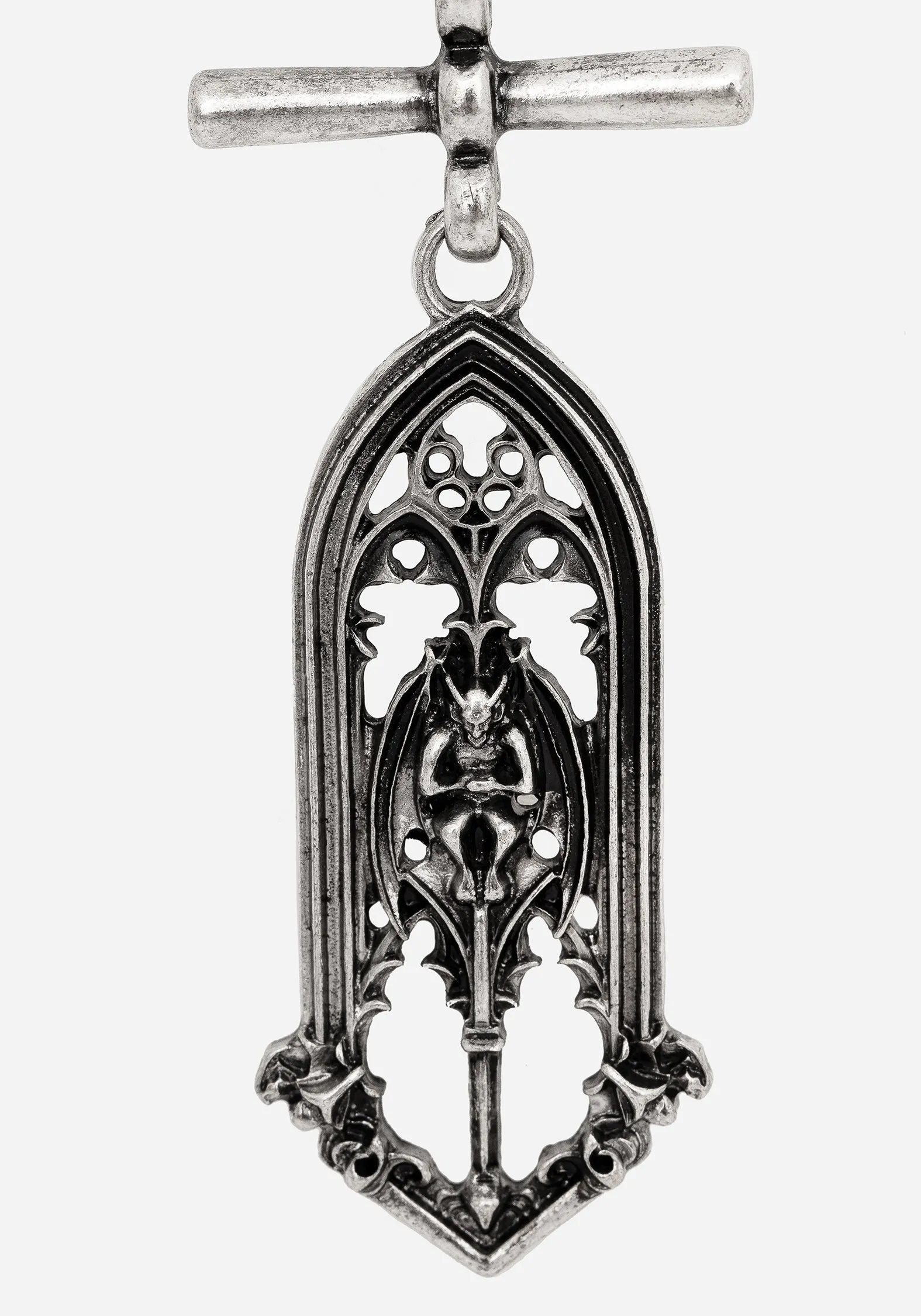 Gargoyle Gothic Pendant Necklace sold by Disturbia product image thumbnail 2