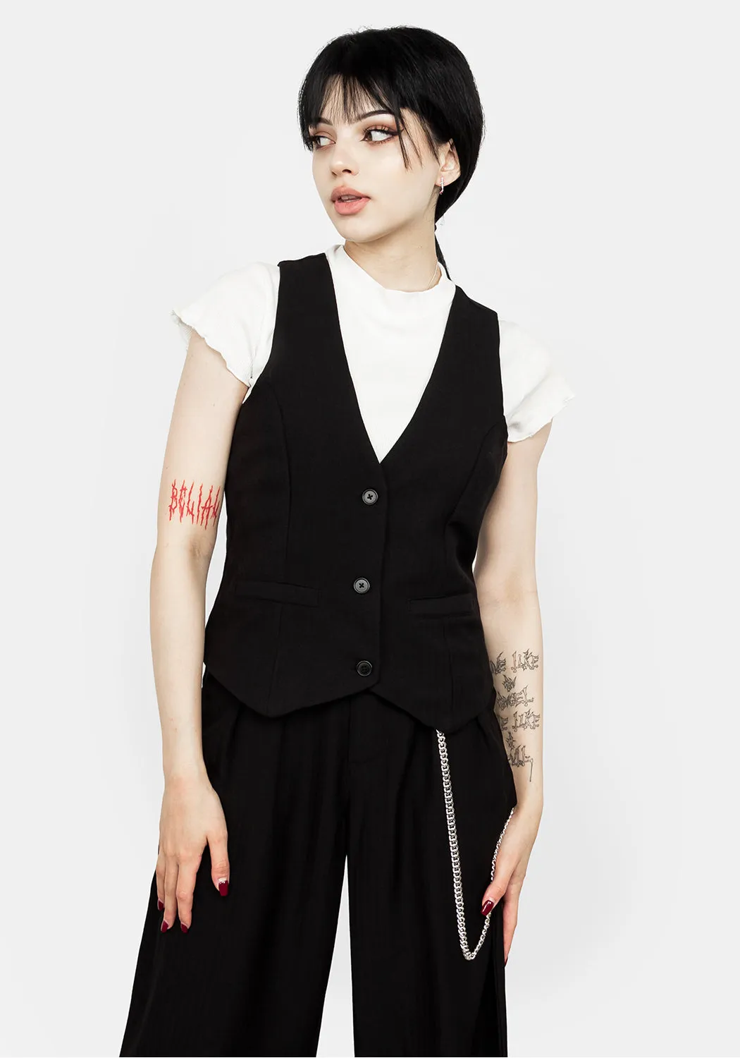 Clarice Waistcoat sold by Disturbia product image thumbnail 5