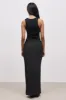 Mid Rise Effortless Maxi Skirt - Black sold by Because of Alice