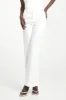 Tailored Straight Leg Trousers - White sold by Because of Alice