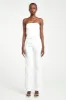 Tailored Straight Leg Trousers - White sold by Because of Alice