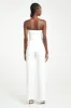 Tailored Straight Leg Trousers - White sold by Because of Alice