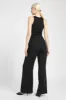 Relaxed Straight Leg Trousers - Black sold by Because of Alice