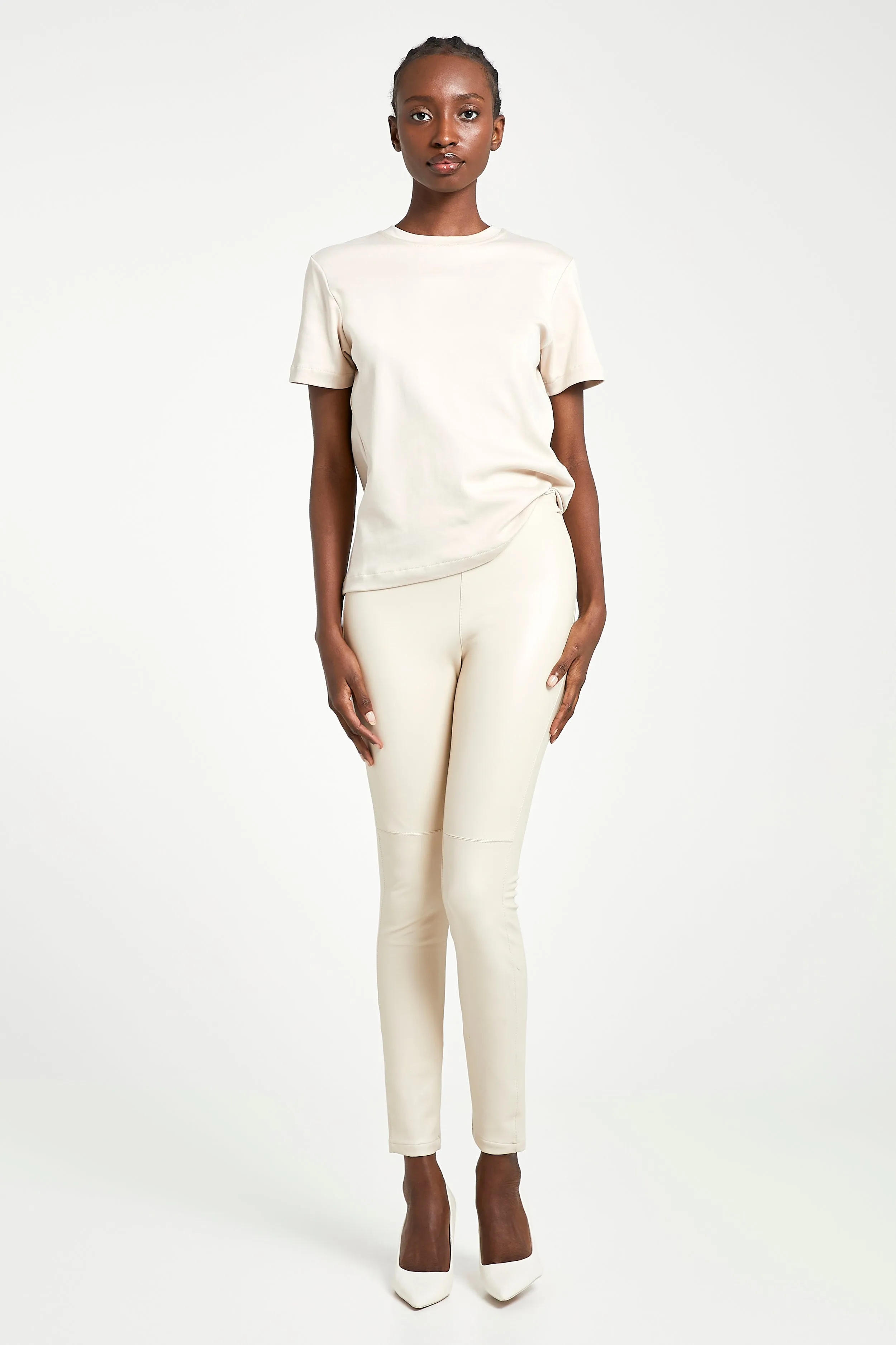 Classic Boyfriend T Shirt - Stone sold by Because of Alice product image thumbnail 3