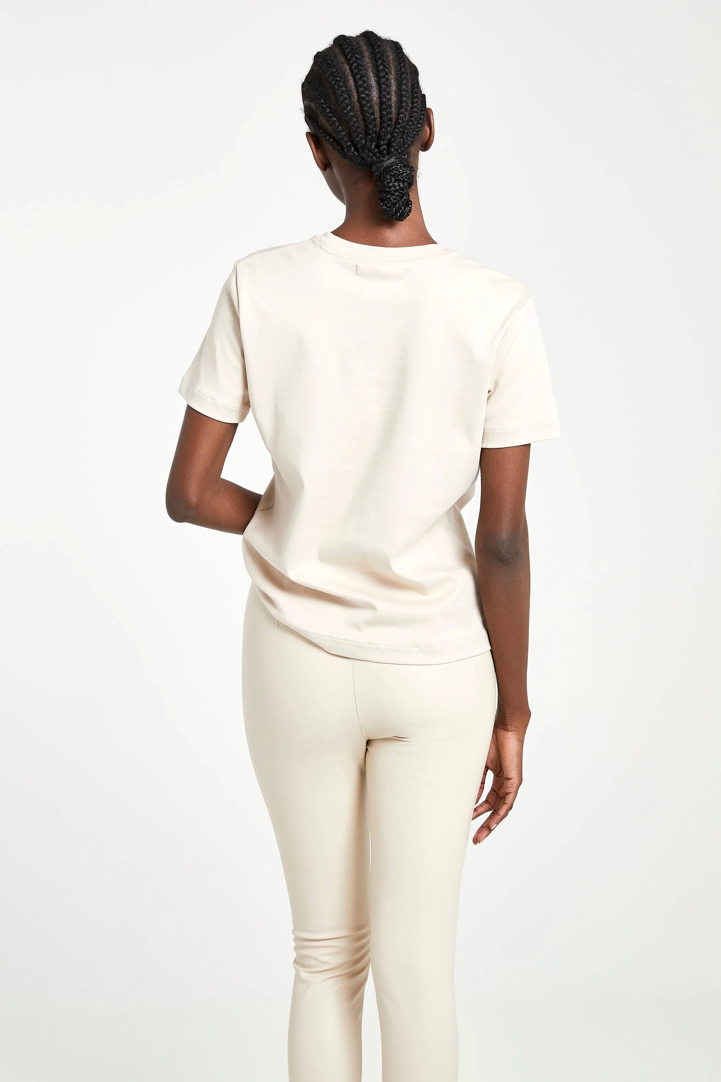 Classic Boyfriend T Shirt - Stone sold by Because of Alice product image thumbnail 2