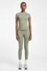 Base Sculpting Leggings - Olive sold by Because of Alice