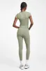 Base Sculpting Leggings - Olive sold by Because of Alice
