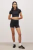 Base Sculpting Cropped T Shirt - Black sold by Because of Alice