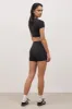 Base Sculpting Cropped T Shirt - Black sold by Because of Alice