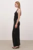Satin Mid Rise Maxi Skirt - Black sold by Because of Alice