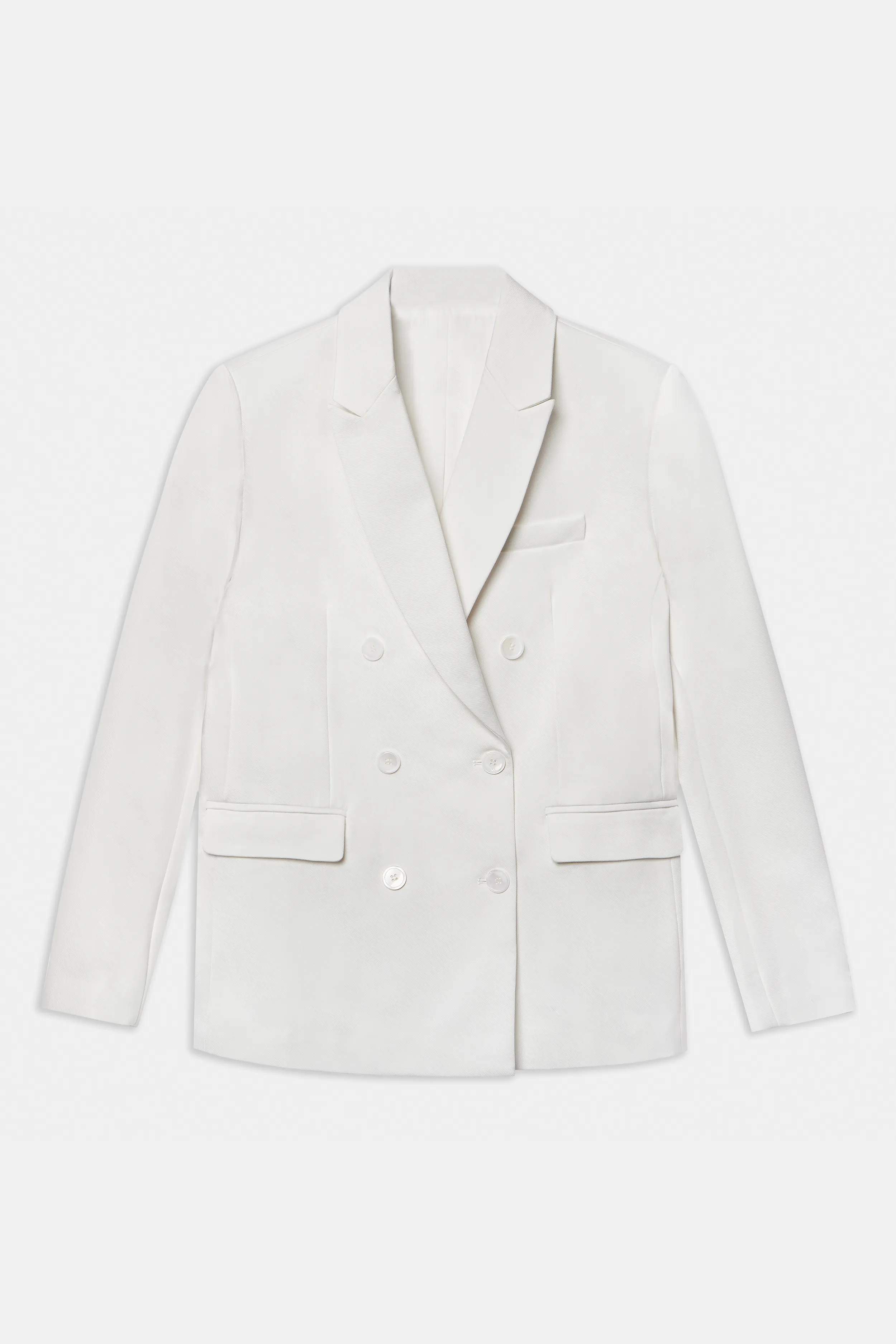 Formal Double Breasted Blazer - Cream sold by Because of Alice