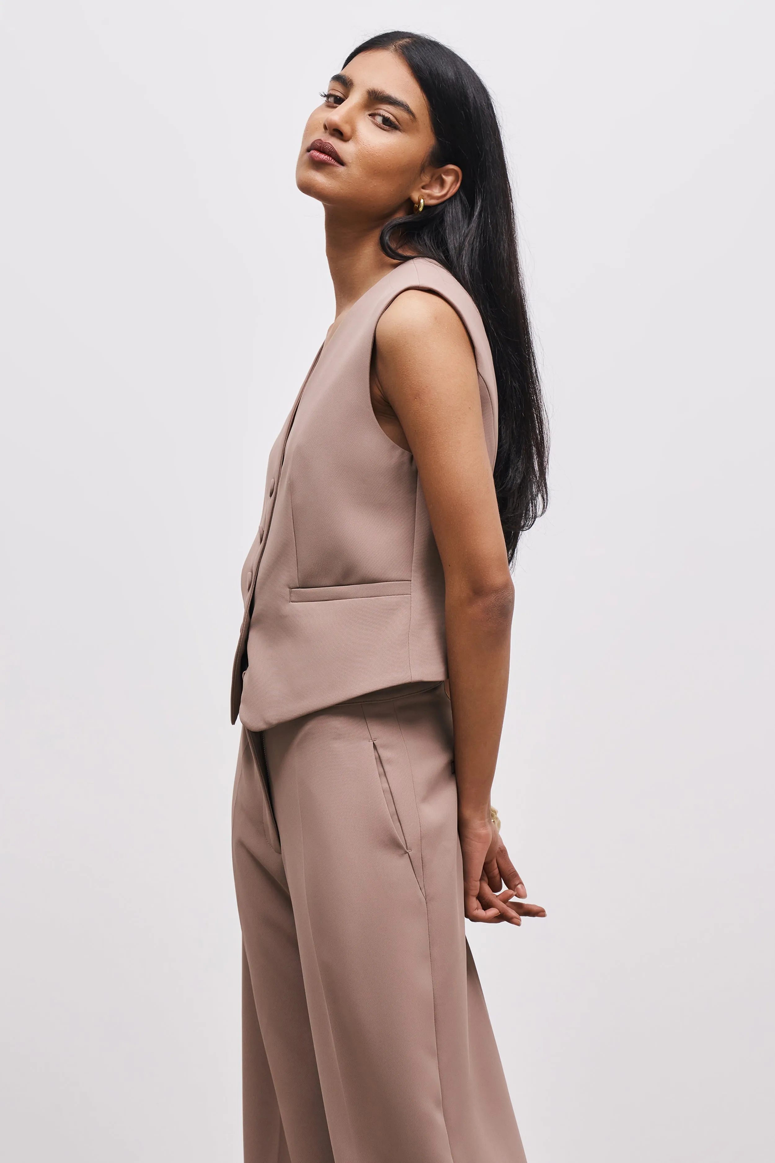 Effortless Waistcoat - Oak sold by Because of Alice product image thumbnail 4