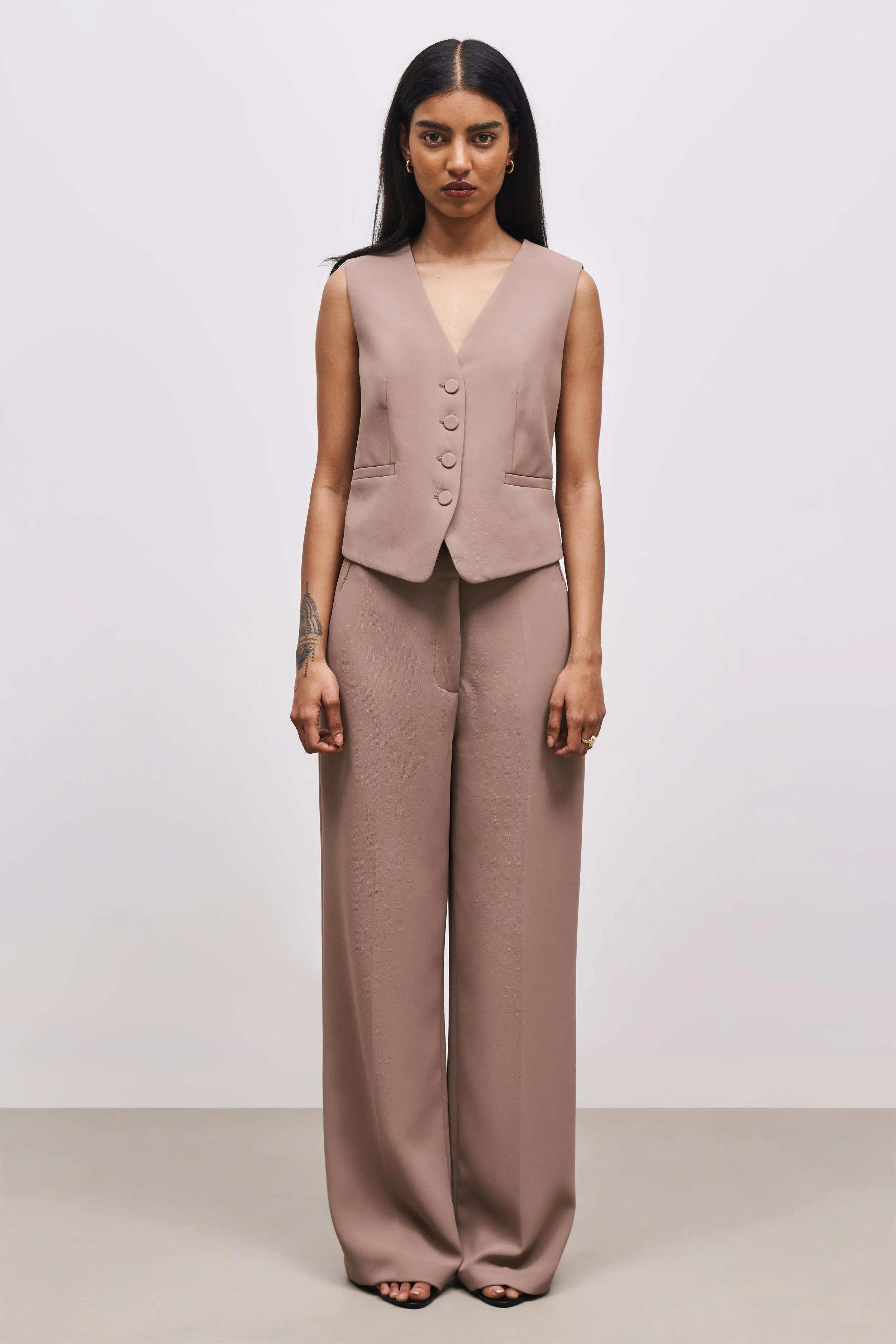 Effortless Waistcoat - Oak sold by Because of Alice product image thumbnail 3